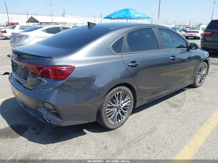 Vin: 3kpf54ad3ne505288, lot: 46506277, kia forte gt-line 20224