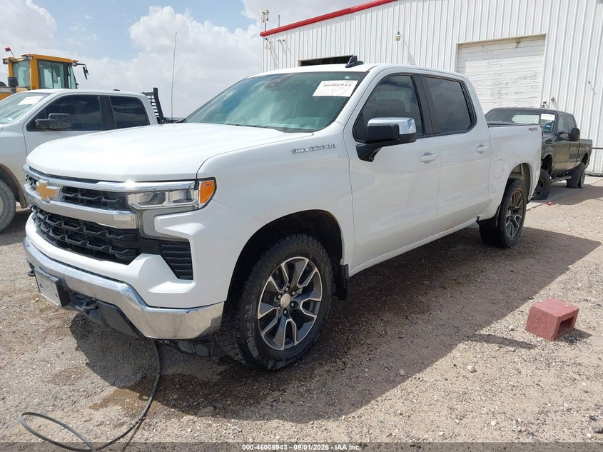 Vin: 1gcpdkekxnz617949, lot: 46506319, chevrolet silverado 1500 4wd  short bed lt with 2fl 20222