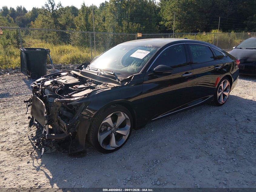 Vin: 1hgcv2f97ja000946, lot: 46506328, honda accord touring 2.0t 20182