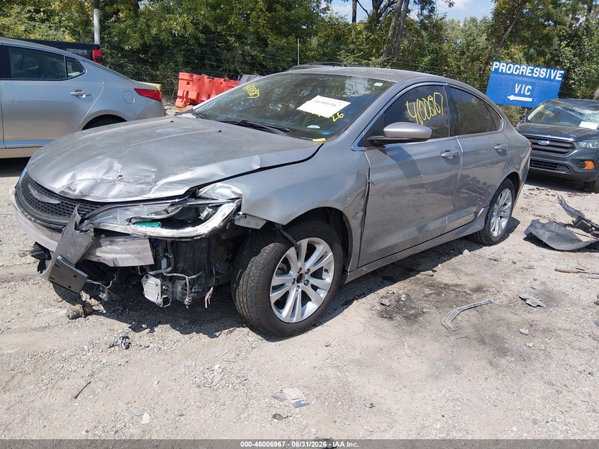 Vin: 1c3cccab5gn177537, lot: 46506343, chrysler 200 limited 20162