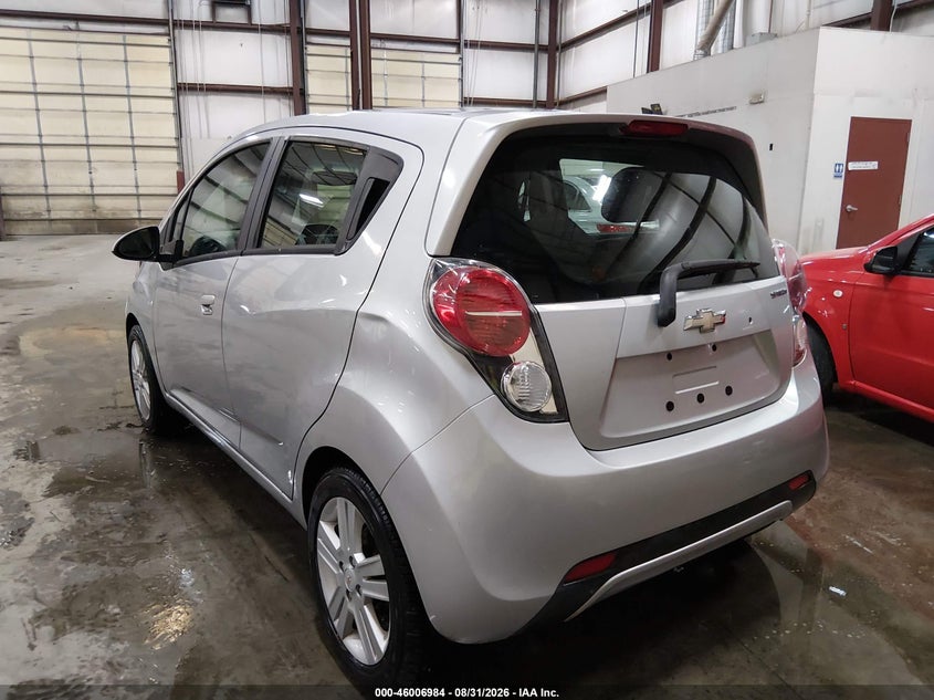 Vin: kl8cb6s96fc809458, lot: 46506360, chevrolet spark ls cvt 20153
