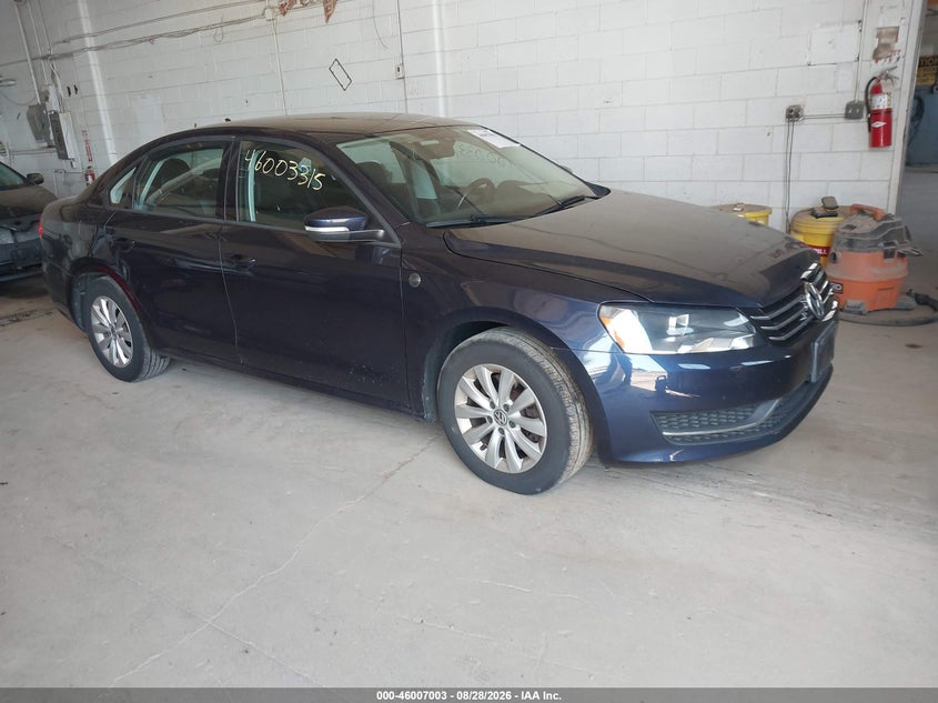 2015 VOLKSWAGEN PASSAT SEDAN 1.8L I-4 DI, DOHC, VVT, TURBO, REGULAR , 170HP