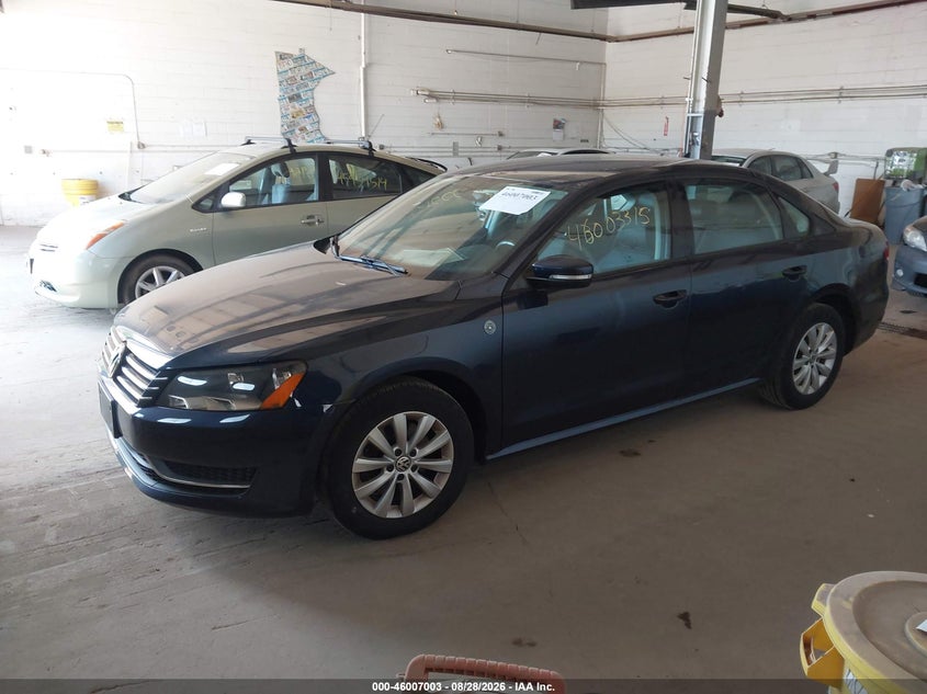 2015 VOLKSWAGEN PASSAT SEDAN 1.8L I-4 DI, DOHC, VVT, TURBO, REGULAR , 170HP