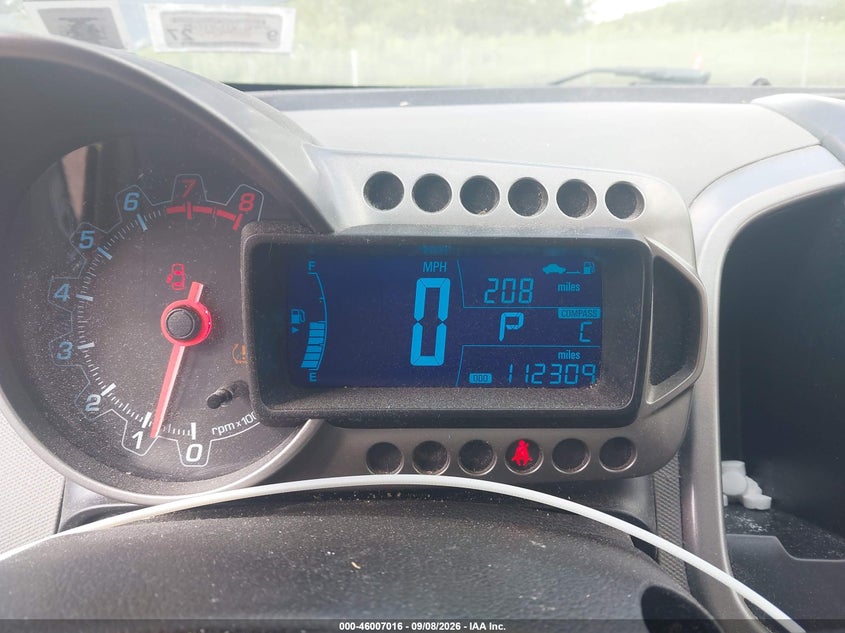 CHEVROLET SONIC 2016 VIN 1G1JC5SG2G4147614