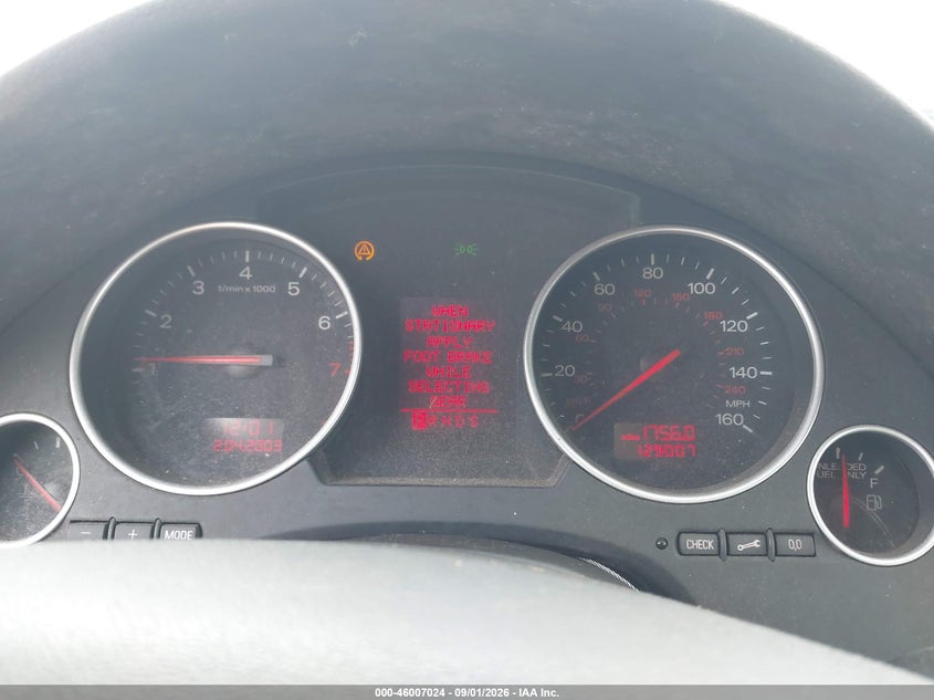 AUDI A4 2004 VIN WAUDT48H14K009355