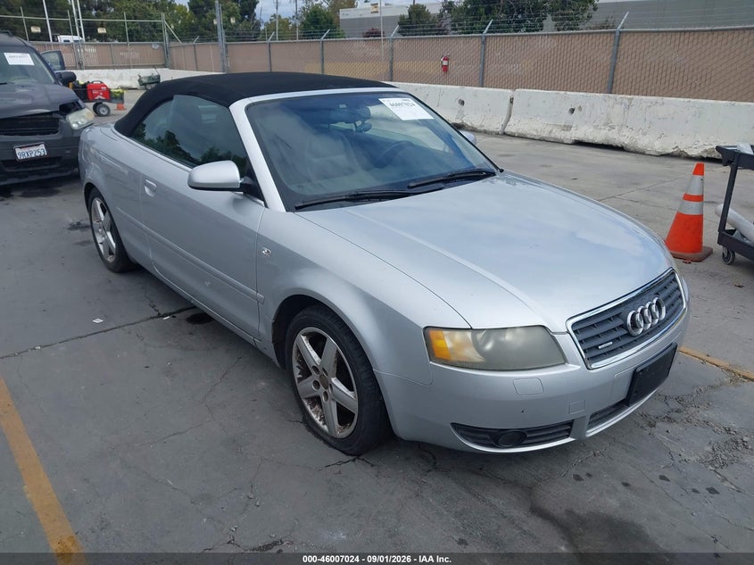 2004 AUDI A4 auction photo 1