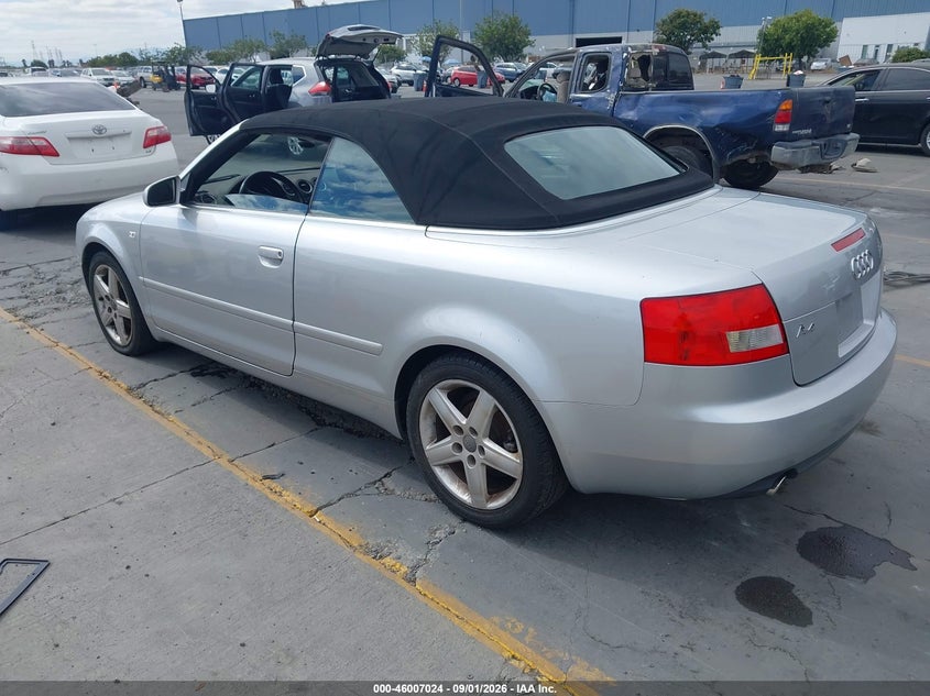 2004 AUDI A4 auction photo 3