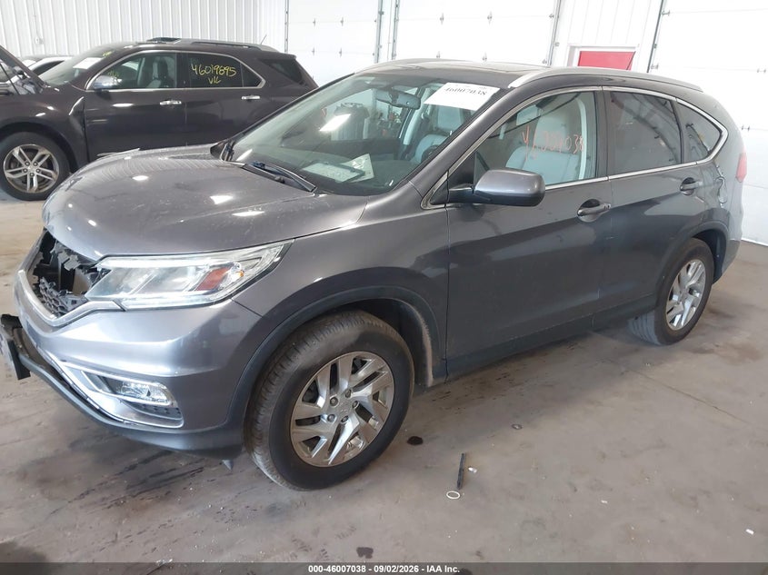 Vin: 5j6rm4h71gl050056, lot: 46506414, honda cr-v ex-l 20162