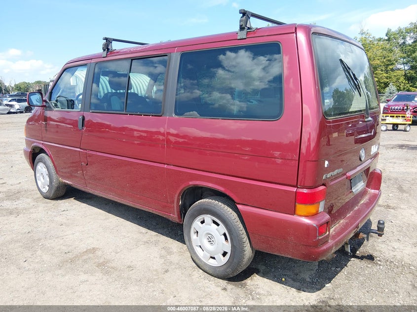 2000 VOLKSWAGEN EUROVAN auction photo 3