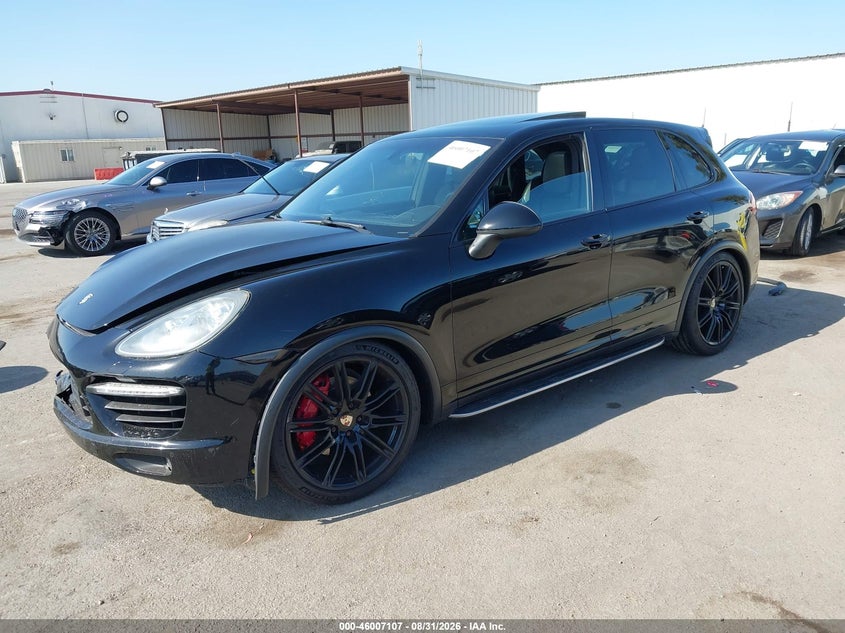 Vin: wp1ac2a29cla81265, lot: 46506482, porsche cayenne turbo 20122