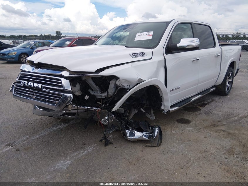 2022 RAM 1500, Front End, IAAI, VIN 1C6RREJT8NN355809 — photo 2