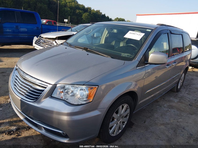 Vin: 2c4rc1bg3gr288823, lot: 46506520, chrysler town & country touring 20162