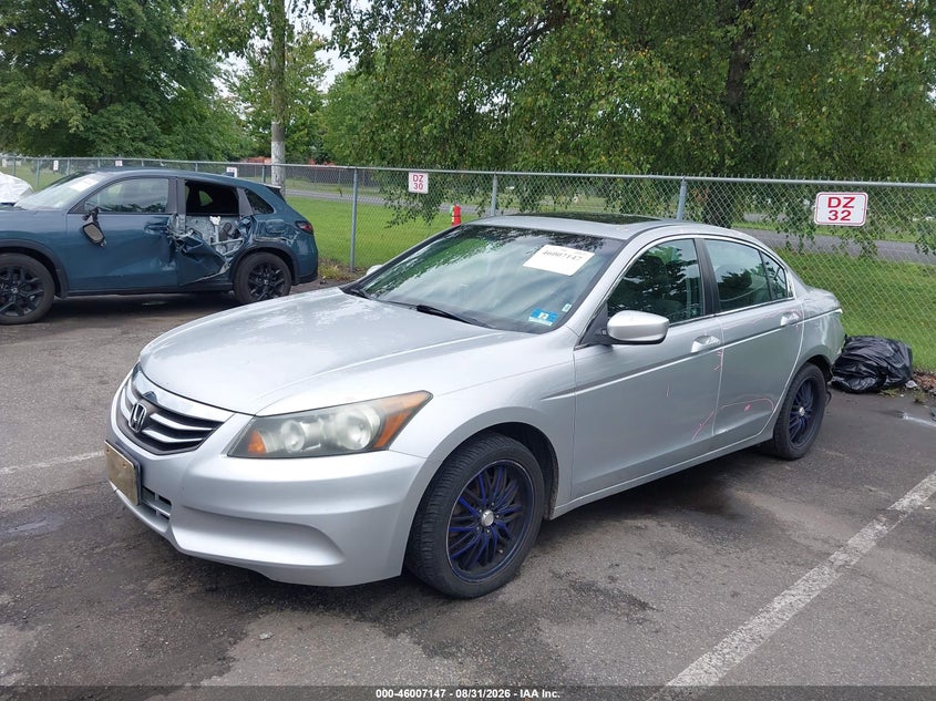 2012 Honda Accord, Левый зад, IAAI, VIN 1HGCP2F76CA020004 — фото 2