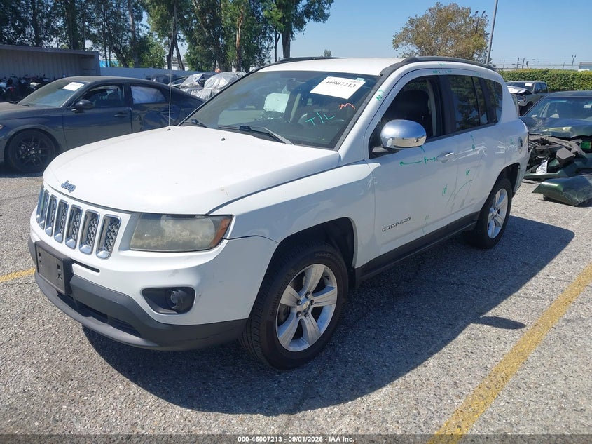 2014 Jeep Compass, Оба бока, IAAI, VIN 1C4NJCEB9ED696680 — фото 2