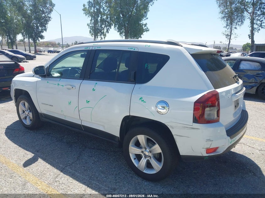 2014 JEEP COMPASS SPORT UTILITY VEHICLE 2.4L I-4 DOHC, VVT, 172HP