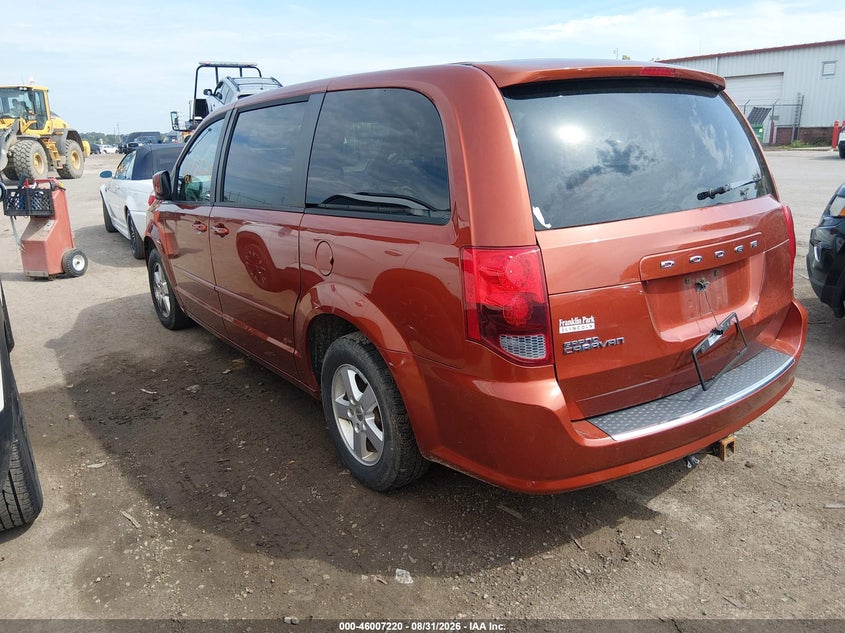 2012 DODGE CARAVAN VAN 3.6L V-6 DOHC, VVT, REGULAR , 283HP