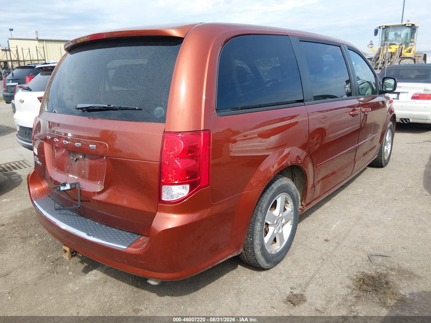 2012 DODGE CARAVAN VAN 3.6L V-6 DOHC, VVT, REGULAR , 283HP