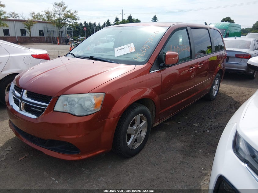 2012 DODGE GRAND CARAVAN auction photo 2