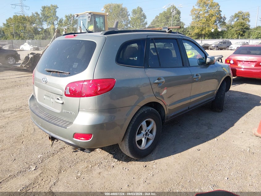 2008 HYUNDAI SANTA FE auction photo 4