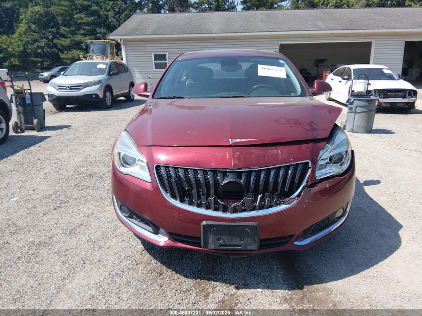 2017 BUICK REGAL SEDAN 2.0L I-4 DI, DOHC, VVT, TURBO, PREMIUM , 259HP