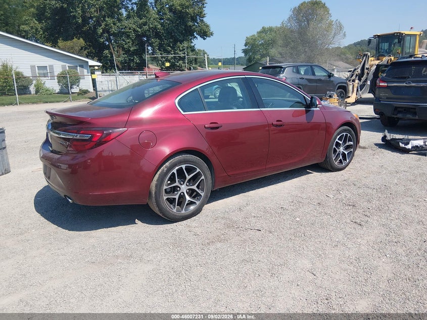 2017 BUICK REGAL SEDAN 2.0L I-4 DI, DOHC, VVT, TURBO, PREMIUM , 259HP