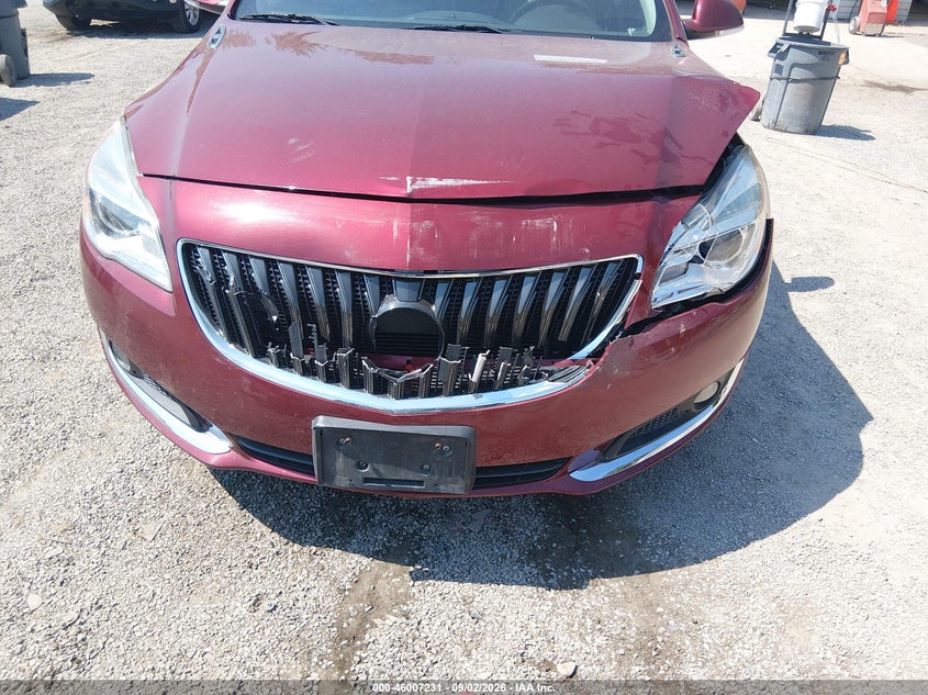 2017 BUICK REGAL SEDAN 2.0L I-4 DI, DOHC, VVT, TURBO, PREMIUM , 259HP