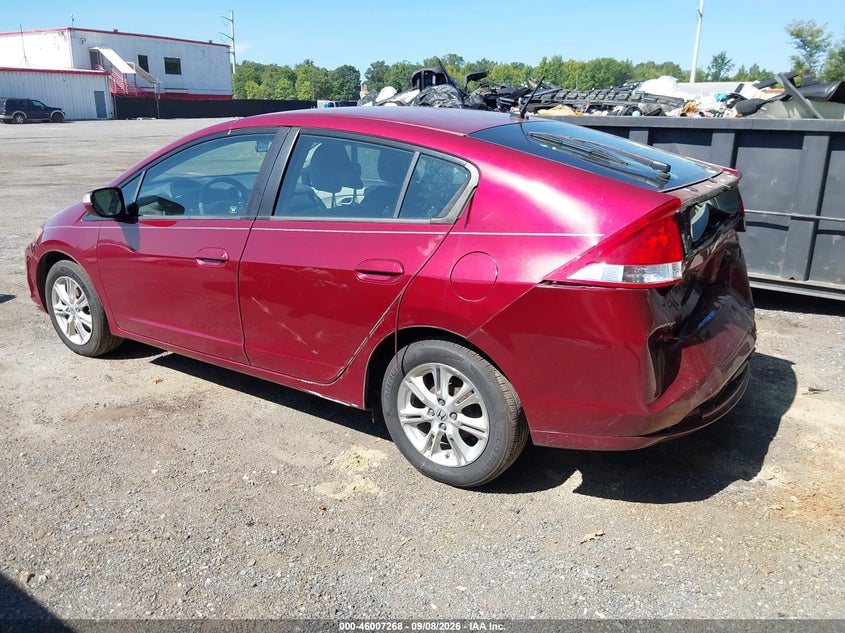 Vin: jhmze2h77as021972, lot: 46506644, honda insight ex 20103