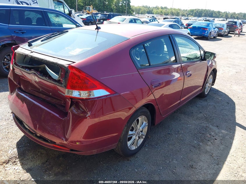 Vin: jhmze2h77as021972, lot: 46506644, honda insight ex 20104