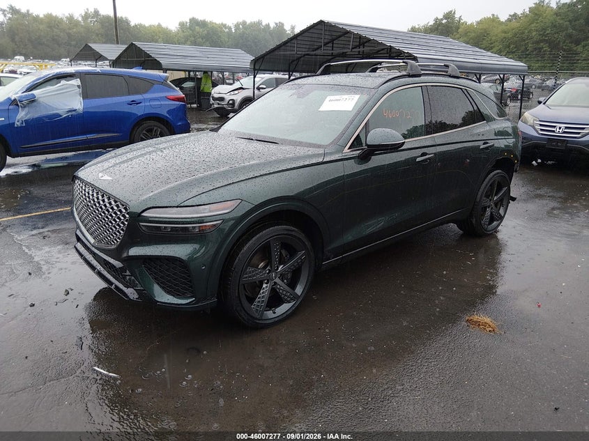 Vin: kmumadtb2pu115721, lot: 46506653, genesis gv70 2.5t awd 20232