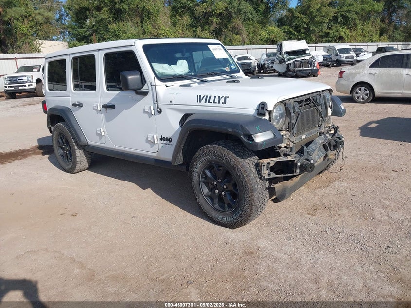 Vin: 1c4hjxdg4mw696350, lot: 46506677, jeep wrangler unlimited willys 4x4 2021 img_1