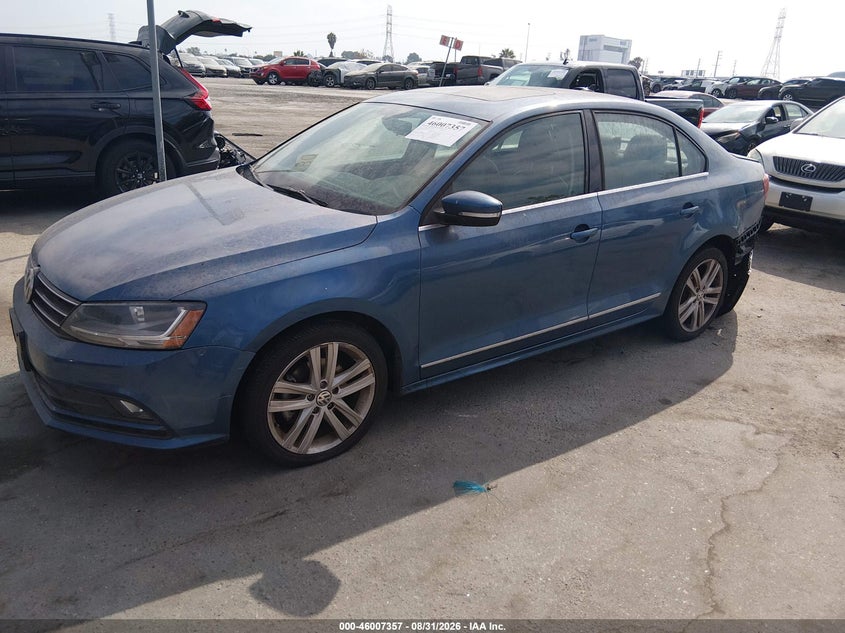 2017 VOLKSWAGEN JETTA SEDAN 1.8L I-4 DI, DOHC, VVT, TURBO, REGULAR , 170HP