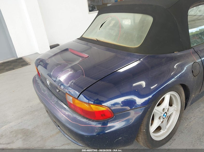 BMW Z3 1997 VIN 4USCH7320VLE05080