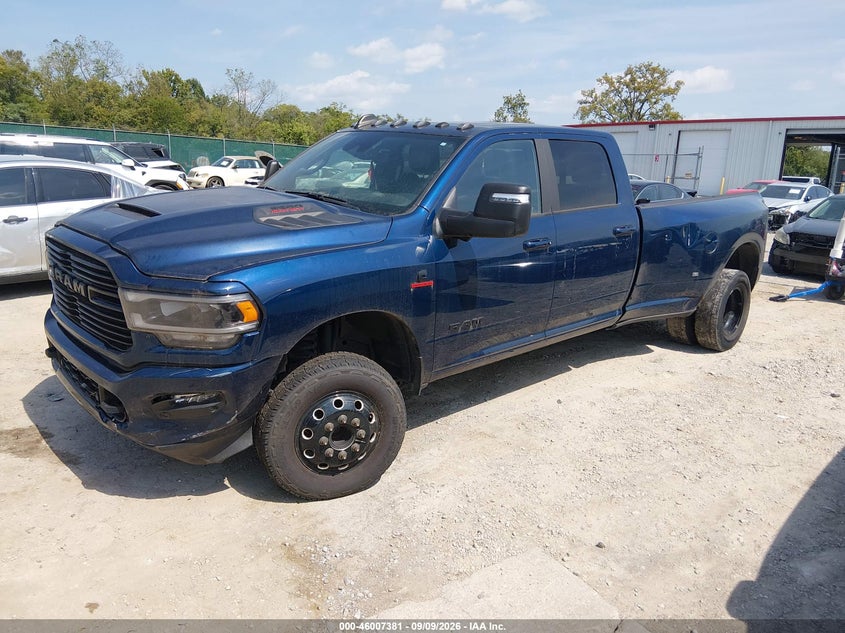 2024 RAM 3500, Right Rear, IAAI, VIN 3C63RRJL7RG206528 — photo 2