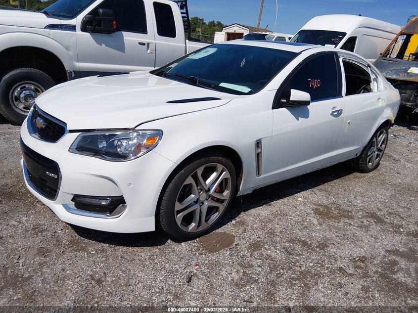 Vin: 6g3f15rw0gl228569, lot: 46506776, chevrolet ss 20162