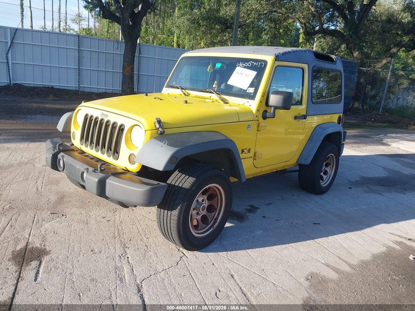 JEEP WRANGLER 2007 VIN 1J4FA24167L230280