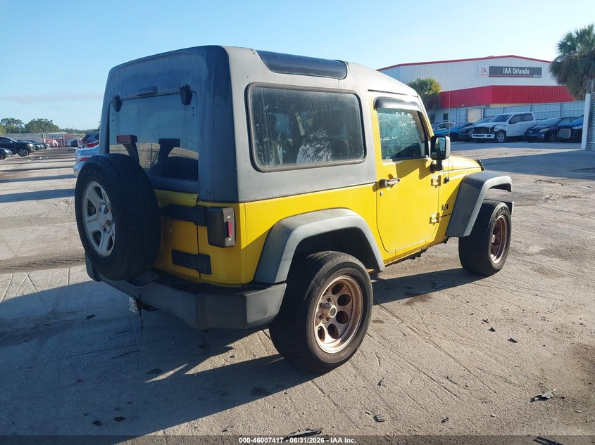 2007 JEEP WRANGLER auction photo 4