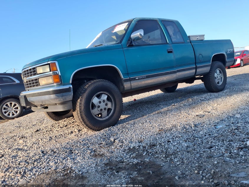 1993 Chevrolet Gmt-400 K1500, Левый бок, IAAI, VIN 2GCEK19K3P1232729 — фото 2