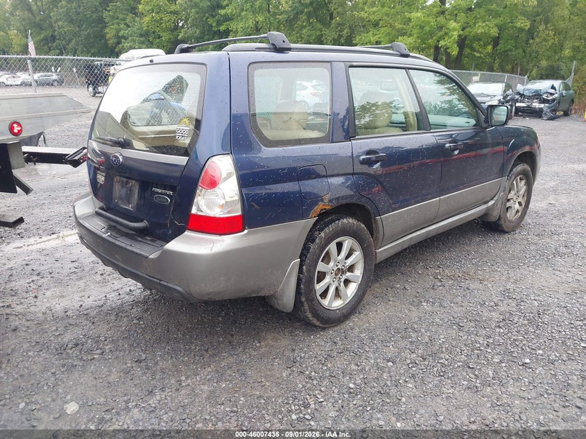2006 SUBARU FORESTER auction photo 4