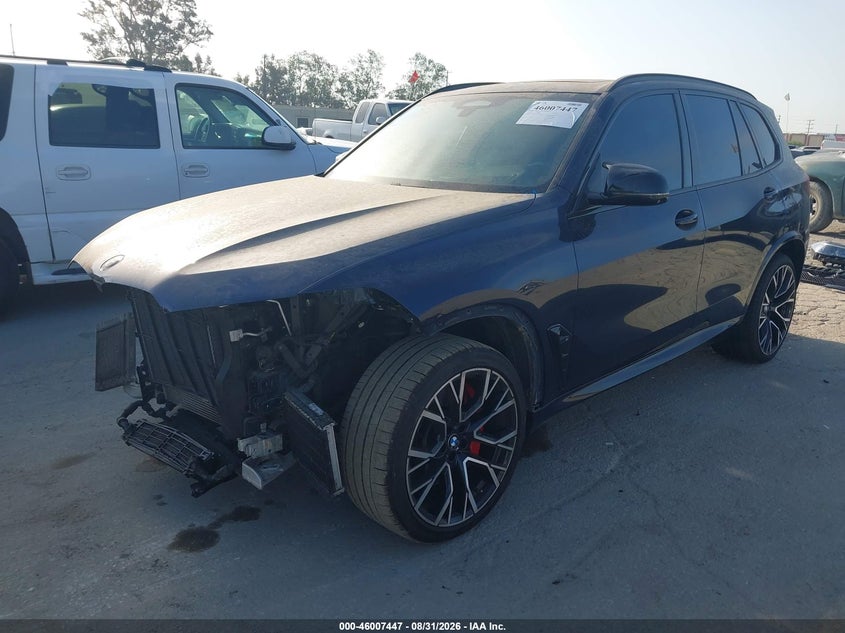Vin: 5ymju0c02n9l24906, lot: 46506823, bmw x5 m 20222