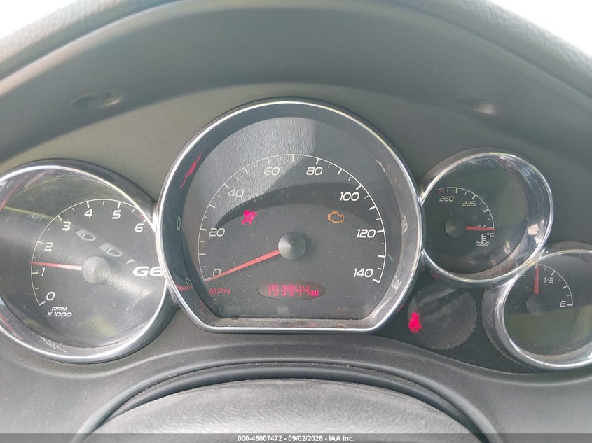 PONTIAC G6 2006 VIN 1G2ZG558664206024