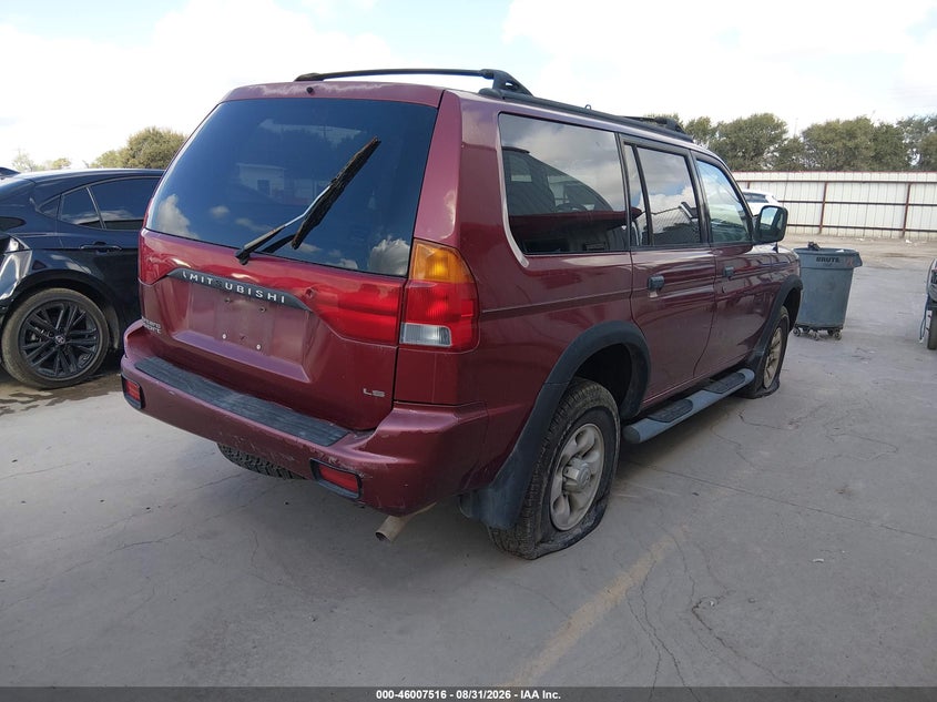 1999 MITSUBISHI MONTERO SPORT auction photo 4