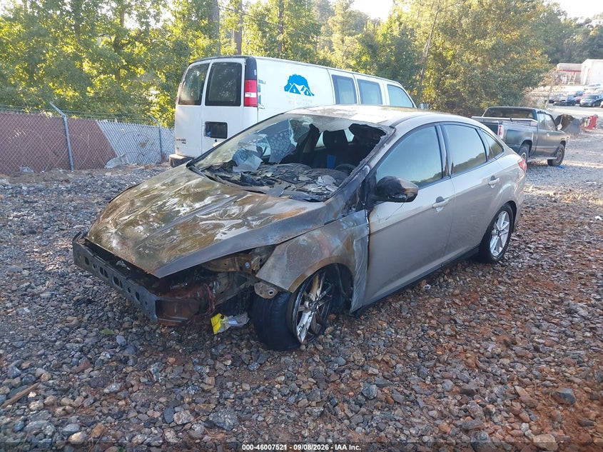 Vin: 1fadp3f25gl316306, lot: 46506897, ford focus se 20162