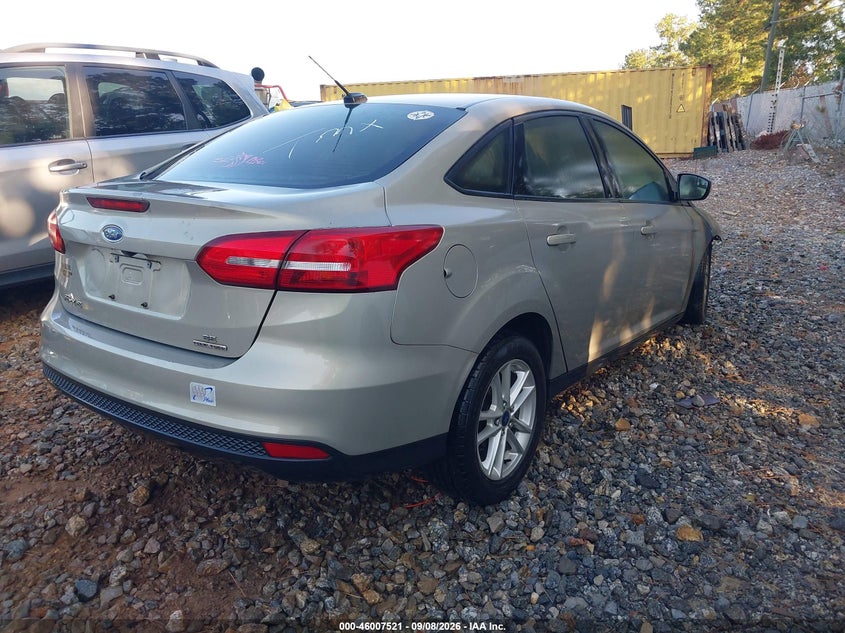 Vin: 1fadp3f25gl316306, lot: 46506897, ford focus se 20164