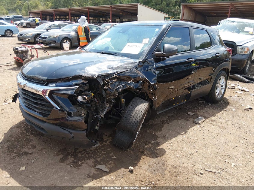 Vin: kl79mmsl3rb115751, lot: 46506900, chevrolet trailblazer fwd ls 20242