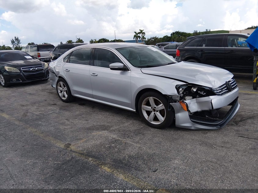 Vin: 1vwbh7a3xcc109326, lot: 46506979, volkswagen passat 2.5l se 2012 img_1