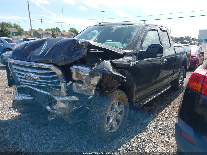 Vin: 1ftfx1ef9ffb94350, lot: 46507016, ford f-150 xlt 20152