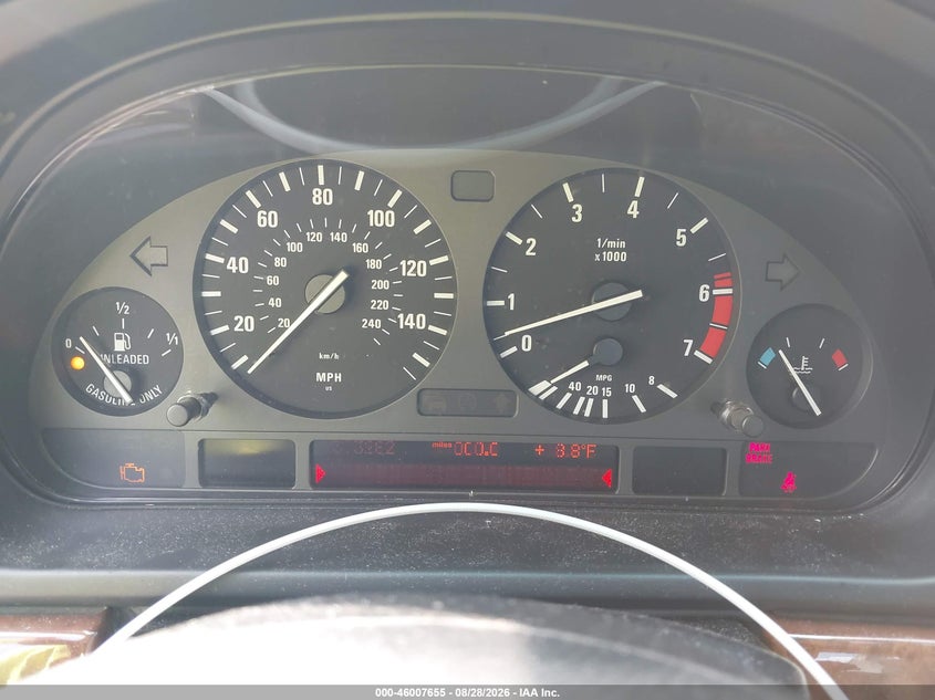 2000 BMW 540I auction photo 7