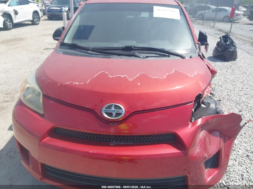 SCION XD 2008 VIN JTKKU10448J017419