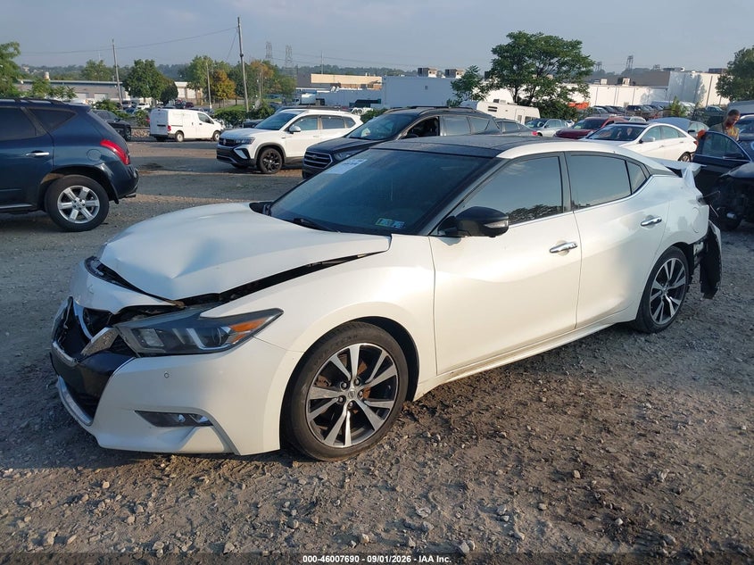 NISSAN MAXIMA 2017 VIN 1N4AA6AP6HC368330