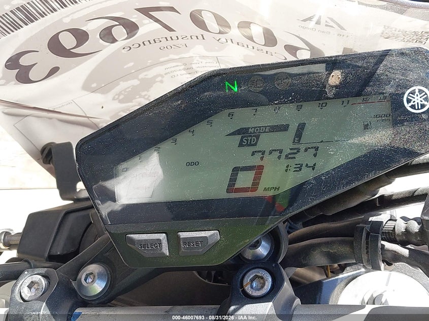 YAMAHA FZ09 2014